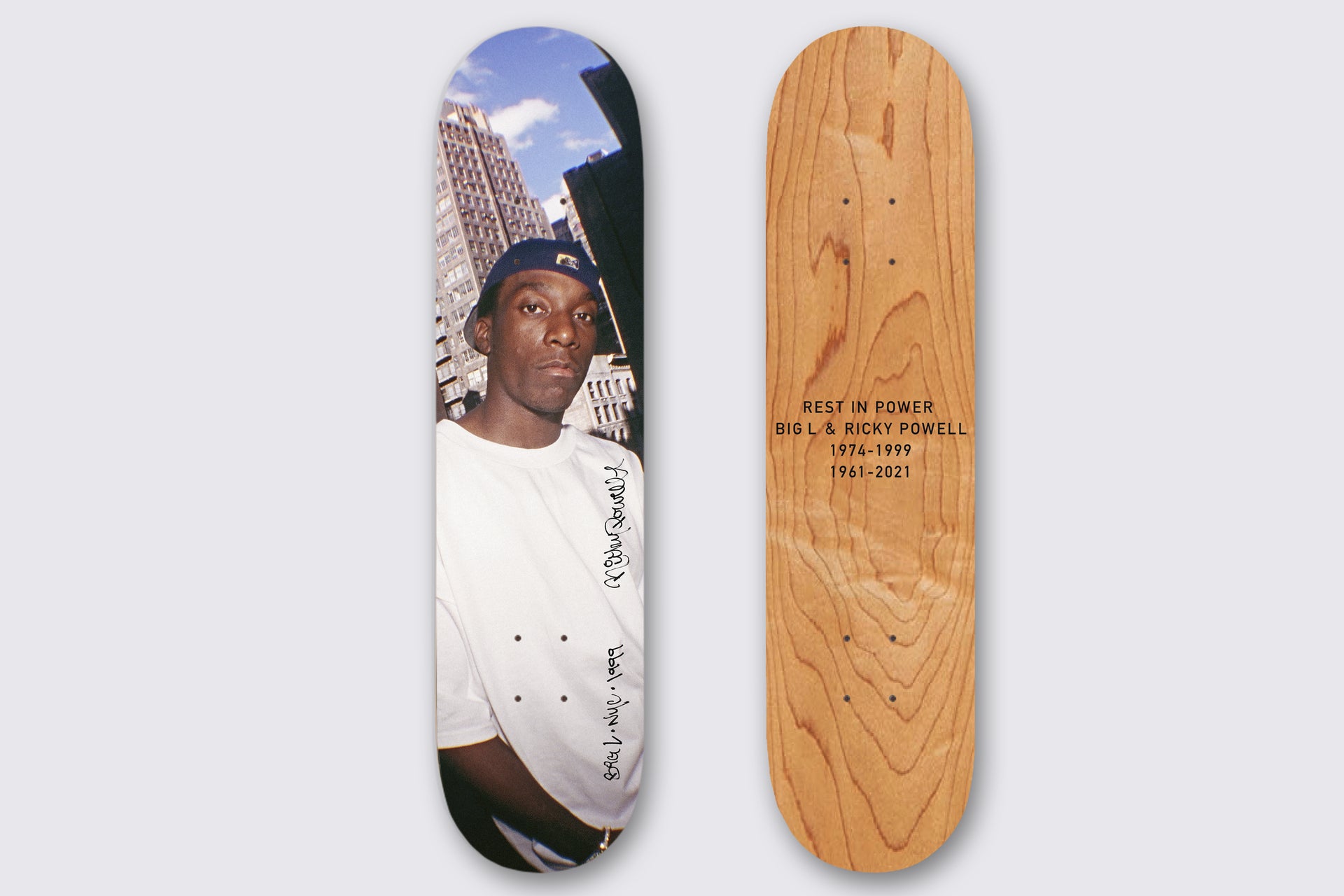 Big L x Ricky Powell Skate Deck, 1999 – Big L 139